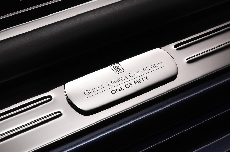 Детали интерьера Rolls-Royce Ghost Zenith Collection 2019 года  (фото 3 из 8)